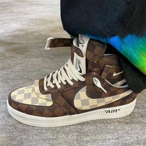 louis vuitton for nike sneakers|Louis Vuitton air force 1 sneakers.